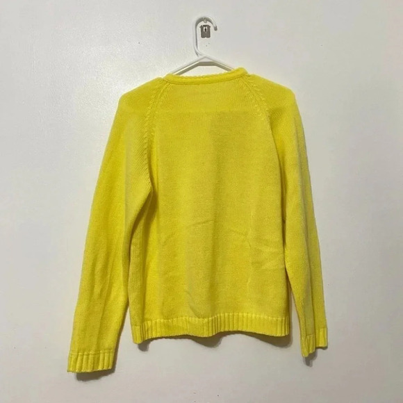 Vintage - 1960s/1970s Yellow Knit  Cardigan - Picture 5 of 5